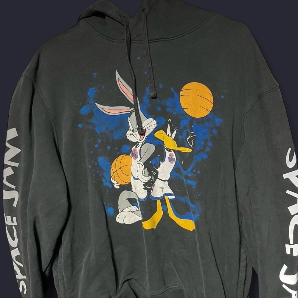 Black Looney Tunes Graphic Sweatshirt